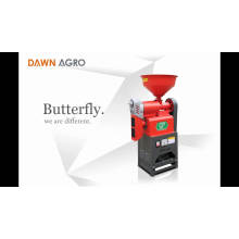 DAWN AGRO Mini molino de arroz molino máquina blanqueadora para uso en el hogar